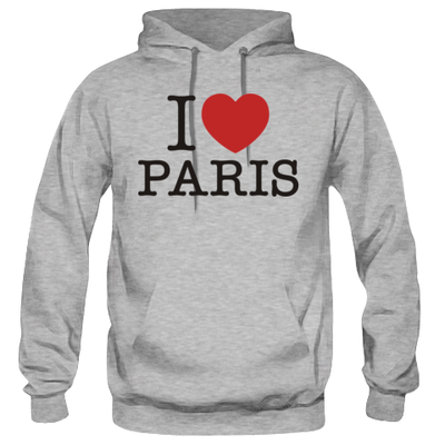 Толстовка I love PARIS